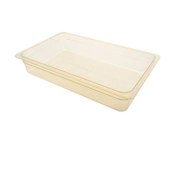 Cambro Pan, Food , H-Pan, Full, 4"D, Amber 14HP-150 - main